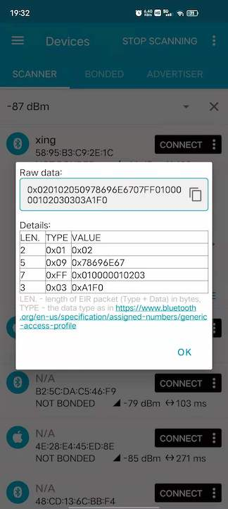 手机广播的数据